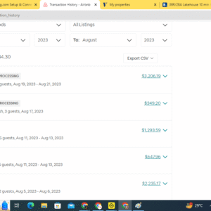 Airbnb Transactions
