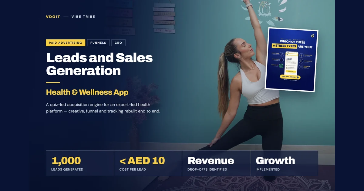 Vibe Tribe — case study cover